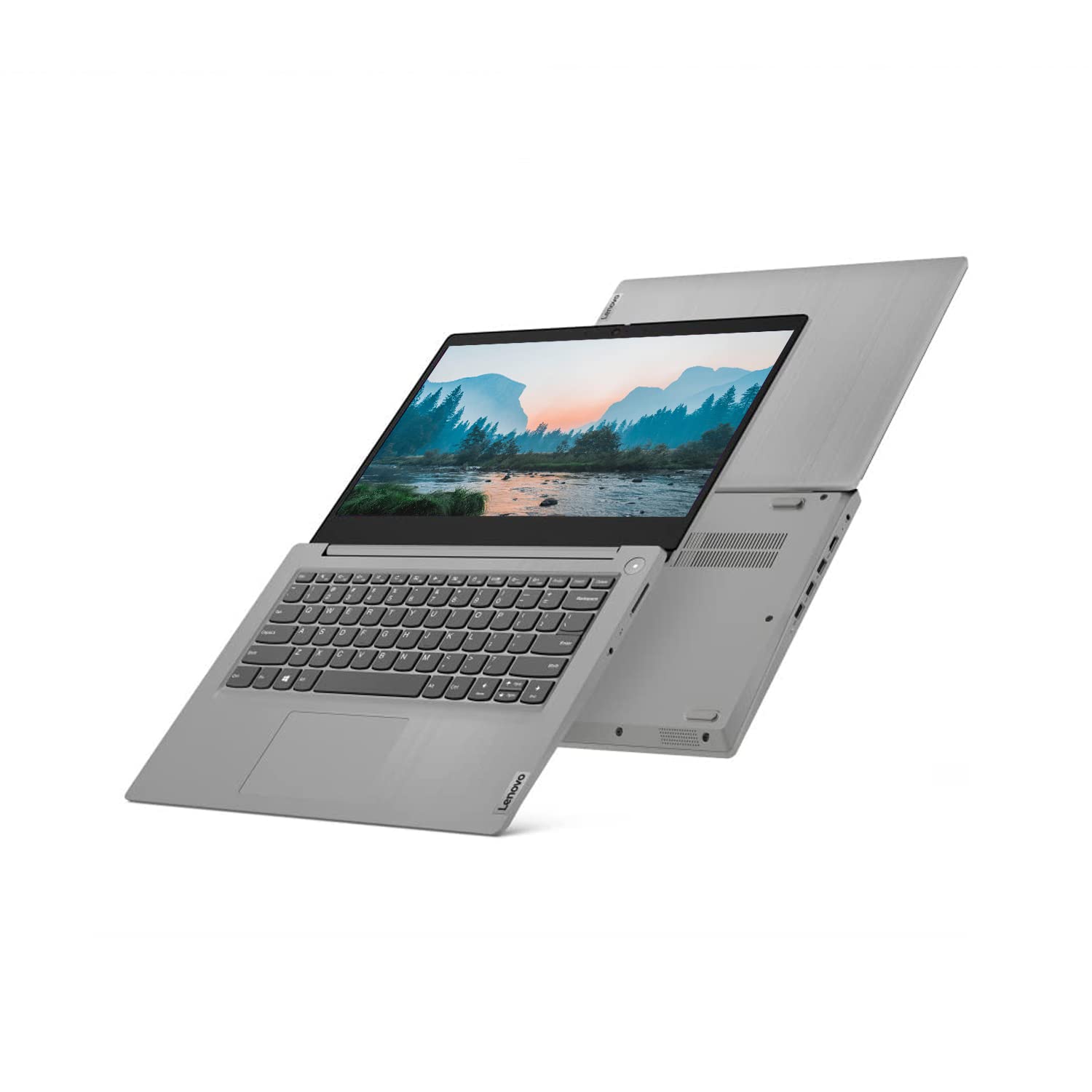 Lenovo IdeaPad 3i Laptop, 14" FHD Screen, Intel i3-1115G4 Processor, 8GB RAM, 256GB SSD, Webcam, HDMI, Media Card Reader, Dolby Audio, Wi-Fi 6, Windows 11 Home, Platinum Grey