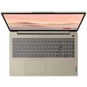 Lenovo IdeaPad Thin and Light Laptop, 15.6" FHD Display, AMD Ryzen 5 5500U Processor (Beats i7-1185G7), 20GB RAM, 512GB PCIe SSD, Backlit Keyboard, Fingerprint Reader, Windows 11, Sand (Latest Model)