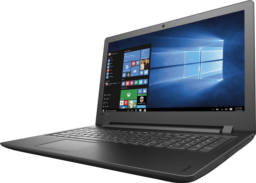 Lenovo ideapad 110 Laptop, 15.6 Screen, Intel Core i3-6100U, 8GB Memory, 1TB Hard Drive, Windows 10