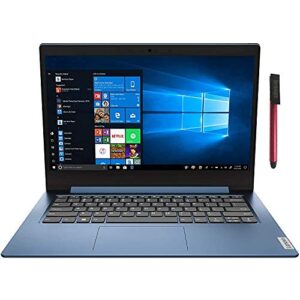 Lenovo IdeaPad 1i 14" Laptop Computer, Intel Celeron N4020 up to 2.8GHz, 4GB LPDDR4 RAM, 80GB Storage (64GB eMMC + 16GB Flash Drive), 802.11AC WiFi, Bluetooth, Type-C, Cloud Grey, Windows 11 S