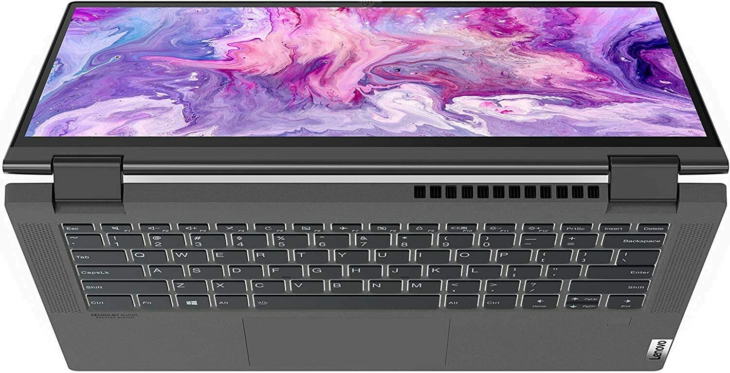 Lenovo 2020 Flex 5 14" 2-in-1 FHD Thin & Light Laptop PC, Touchscreen, AMD Ryzen 5 4500U, AMD Radeon Graphics, Digital Pen Included, Win 10, Grey (16GB RAM|256GB PCIe SSD)