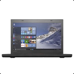 lenovo thinkpad t460 6th gen 14 inch laptop, intel core i5 6300u up to 3.0ghz, 8g ddr3l, 500g, wifi, bt 4.0, hdmi, mini dp, usb 3.0, win 10 64 bit-multi-language, en/es/fr(ci5)(renewed)