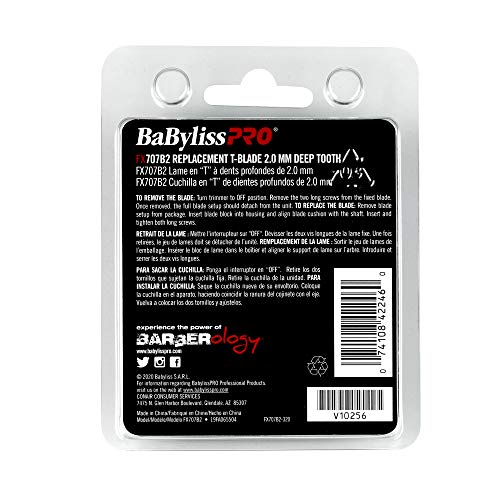 BabylissPRO Deep Tooth Graphite Replacement Blade