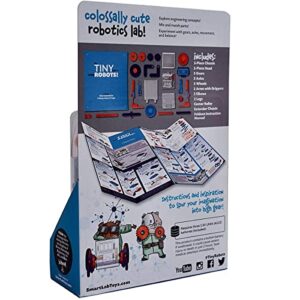 SmartLab Toys TINY Robots with 15 Ingenious Motorized Builds. Big Science. Tiny Tools.