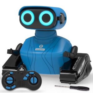 kaekid robots for kids, 2.4ghz remote control robot toys with led eyes & flexible arms, dance & sounds, rc toys for 3 4 5 6 7 8 year old boys girls