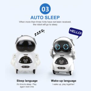 GoolRC 939A Pocket Robot Talking Interactive Dialogue Voice Recognition Record Singing Dancing Telling Story Mini Robot