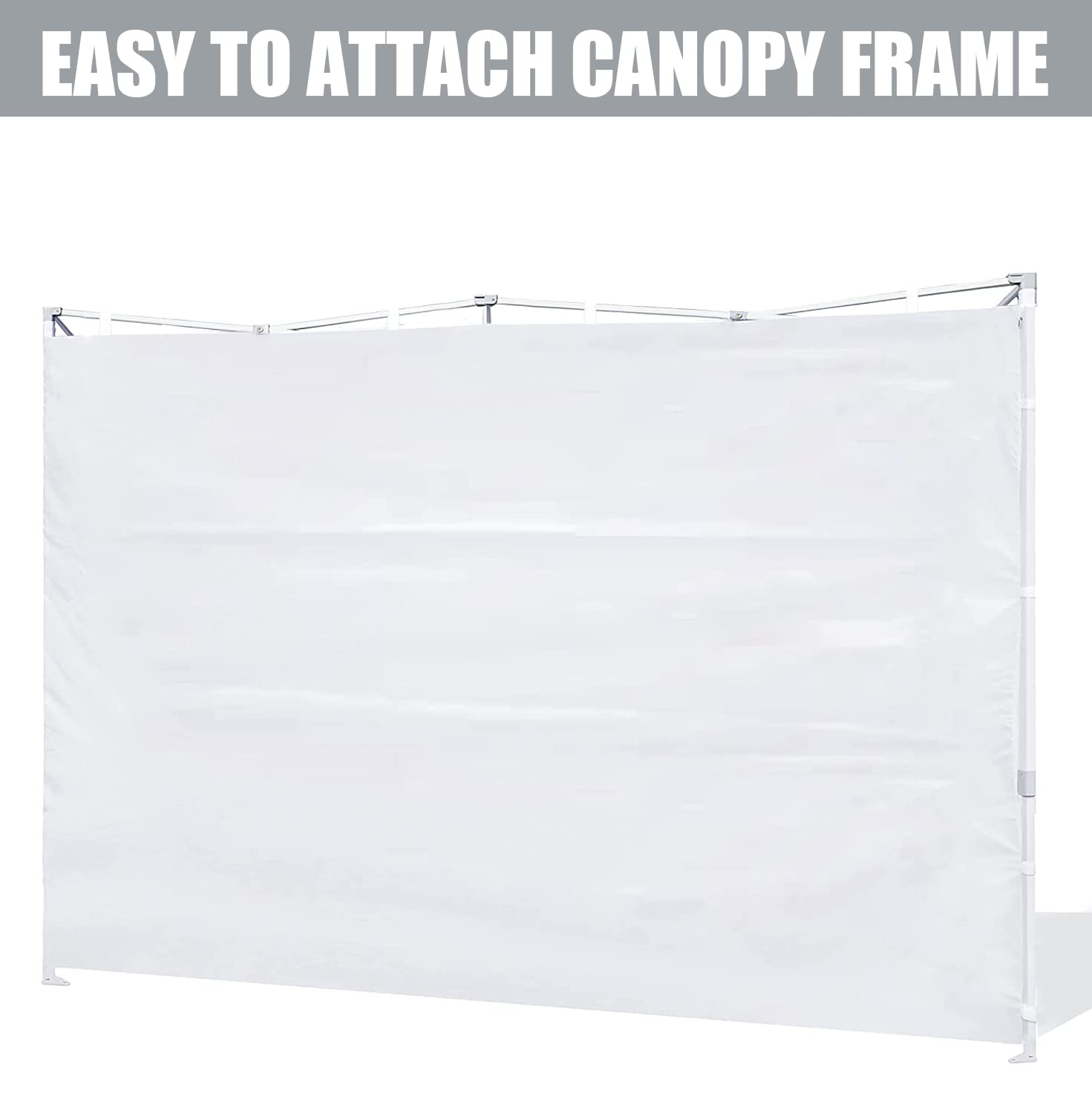 SCOCANOPY SideWall for 10x10 Canopy Frame, 3 Pack SunWall Only, Navy Blue