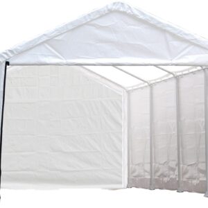 ShelterLogic SuperMax Canopy Enclosure Kit, 12 x 26 ft. (Frame and Canopy Sold Separately)