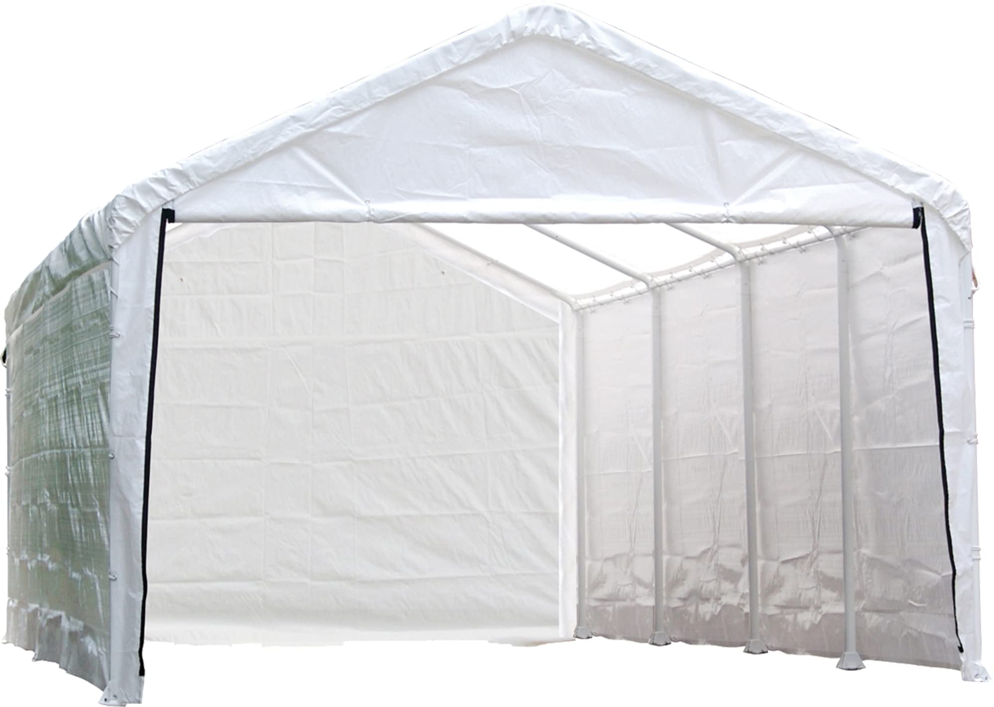 ShelterLogic SuperMax Canopy Enclosure Kit, 12 x 26 ft. (Frame and Canopy Sold Separately)