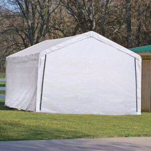 ShelterLogic SuperMax Canopy Enclosure Kit, 12 x 26 ft. (Frame and Canopy Sold Separately)