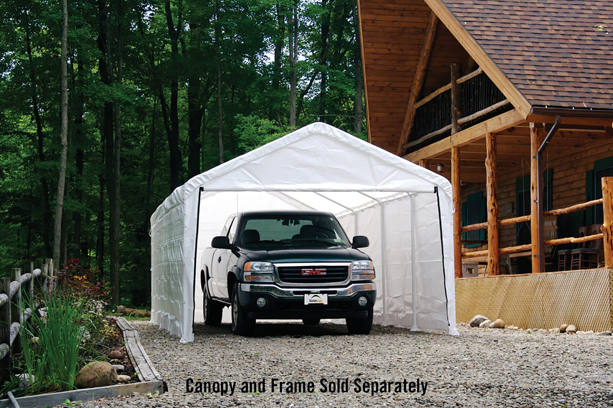 ShelterLogic SuperMax Canopy Enclosure Kit, 12 x 26 ft. (Frame and Canopy Sold Separately)