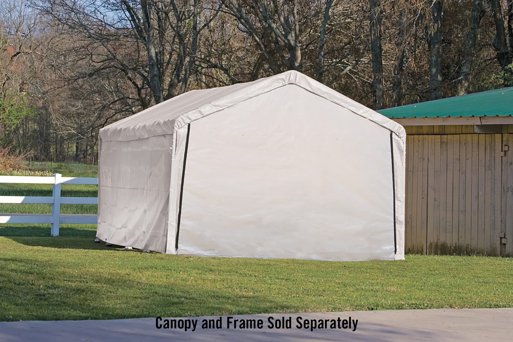 ShelterLogic SuperMax Canopy Enclosure Kit, 12 x 26 ft. (Frame and Canopy Sold Separately)