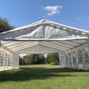 DELTA 40'x20' Budget PE Party Tent, Tents for Parties, Carpas para Fiestas,Heavy Duty Outdoor Event Canopy,Wedding Tent,with Waterproof Top