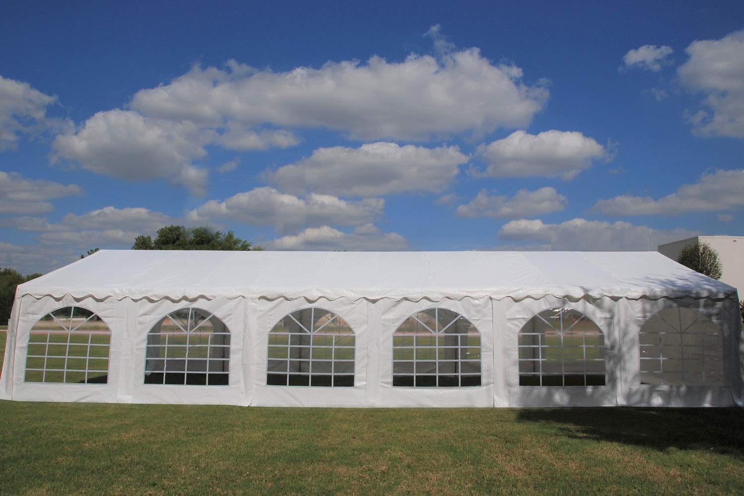 DELTA 40'x20' Budget PE Party Tent, Tents for Parties, Carpas para Fiestas,Heavy Duty Outdoor Event Canopy,Wedding Tent,with Waterproof Top