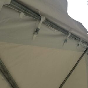 TentandTable 20' x 20' West Coast Frame Canopy Tent, White Translucent, Indoor/Outdoor, 33-80 Person, for Parties and Vendor Events, Heavy Duty, Waterproof Vinyl Tents, Commercial, Residential Use