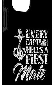 iPhone 12 mini Every Captain Needs A First Mate Yacht Ship Sea Boat Case