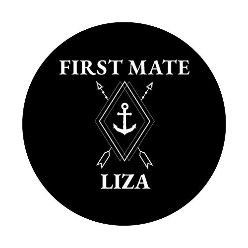 First Mate Liza PopSockets PopGrip: Swappable Grip for Phones & Tablets