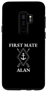 galaxy s9+ first mate alan case