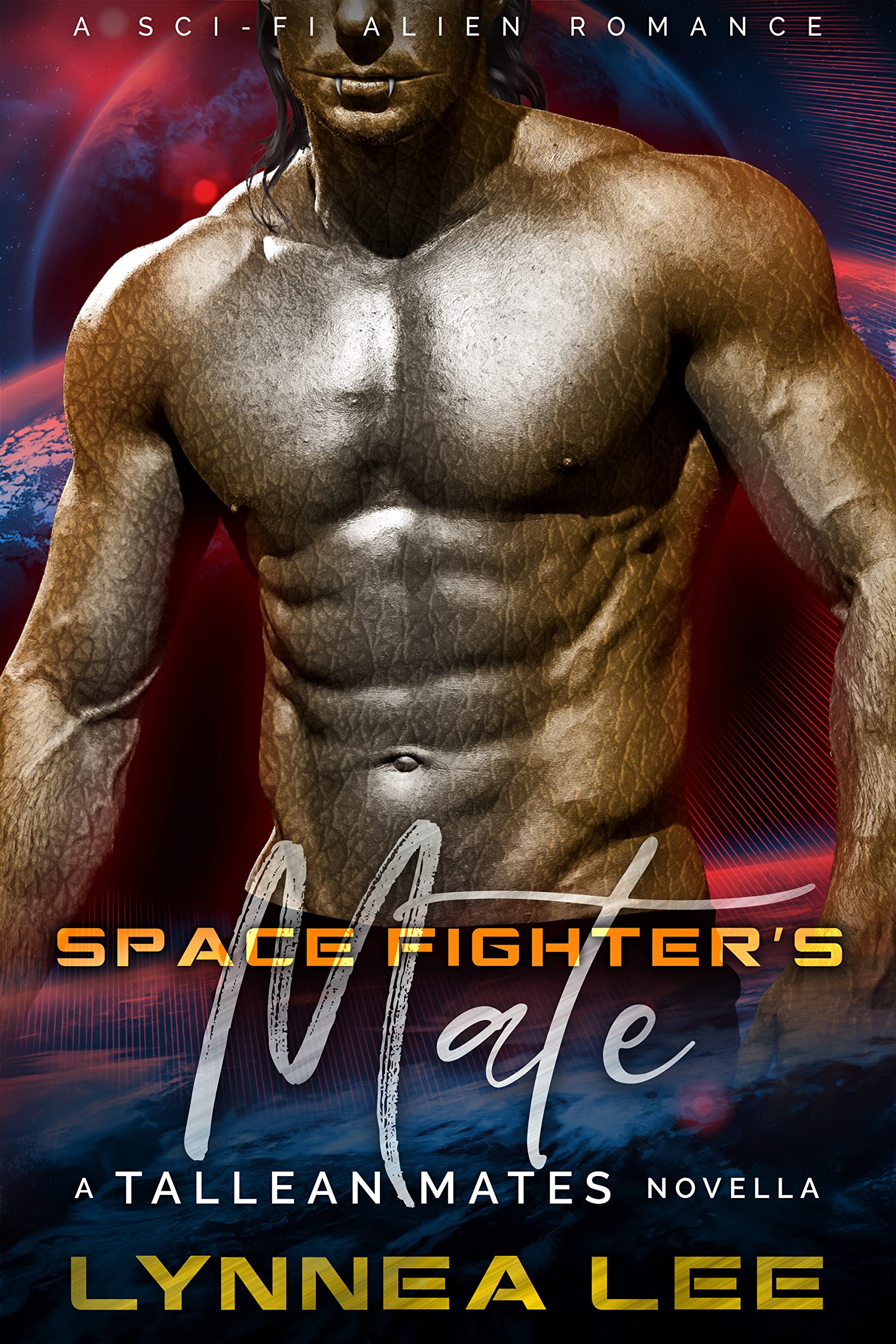 Space Fighter's Mate: A Sci-Fi Alien Romance (Tallean Mates Book 4)