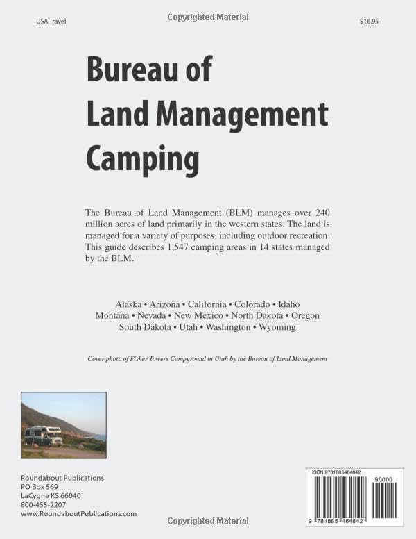 Bureau of Land Management Camping, 3rd Edition: Directory of 1,547 Camping Areas in 14 Western States