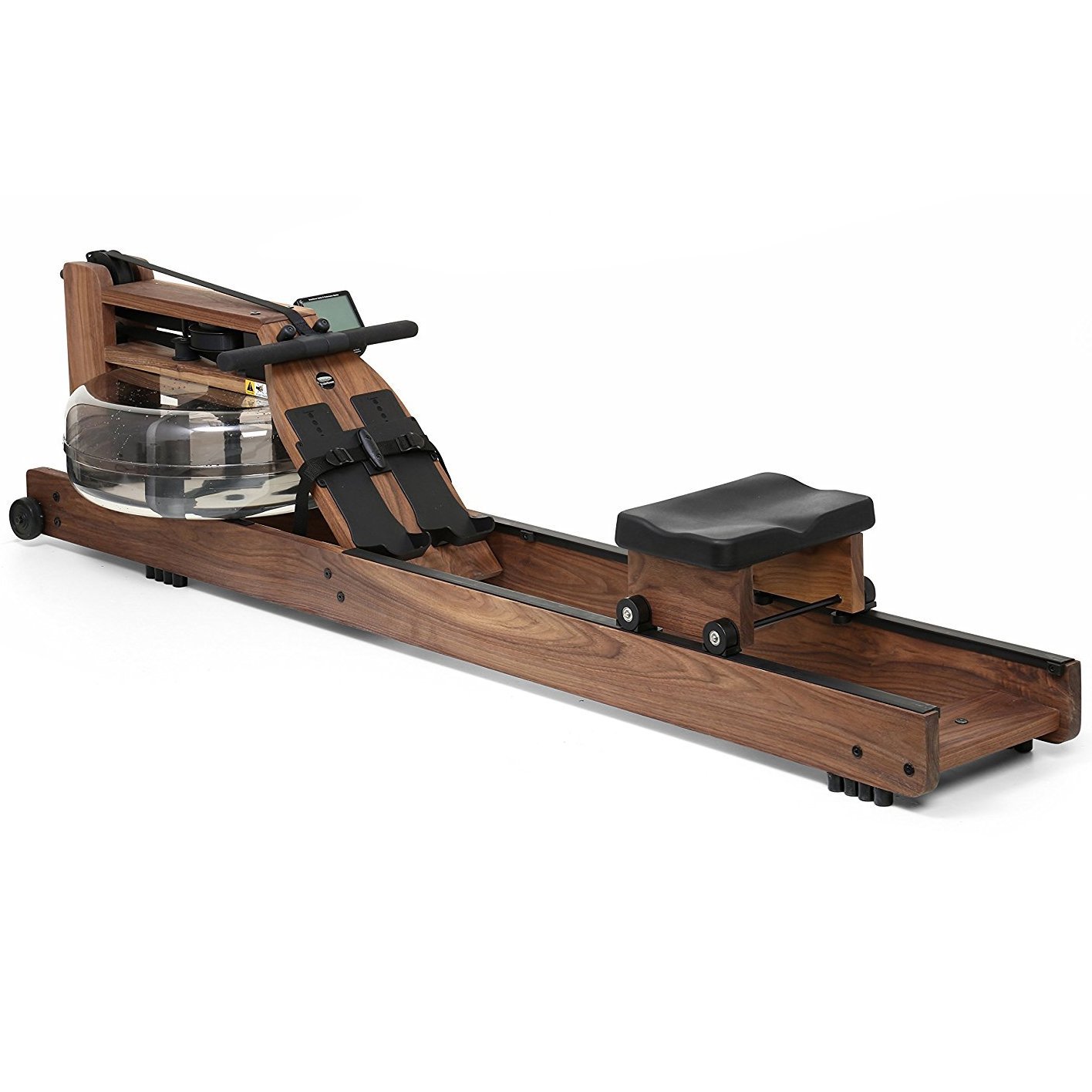 WaterRower Walnut Rowing Machine with S4 Monitor | USA Made | Original Handcrafted Erg Machine for Home Use & Gym | Best Warranty