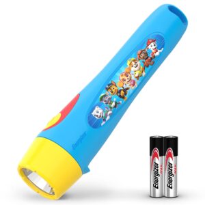 energizer paw patrol flashlight by energizer, paw patrol toy for boys and girls, lightweight, great led flashlight for kids (batteries included)