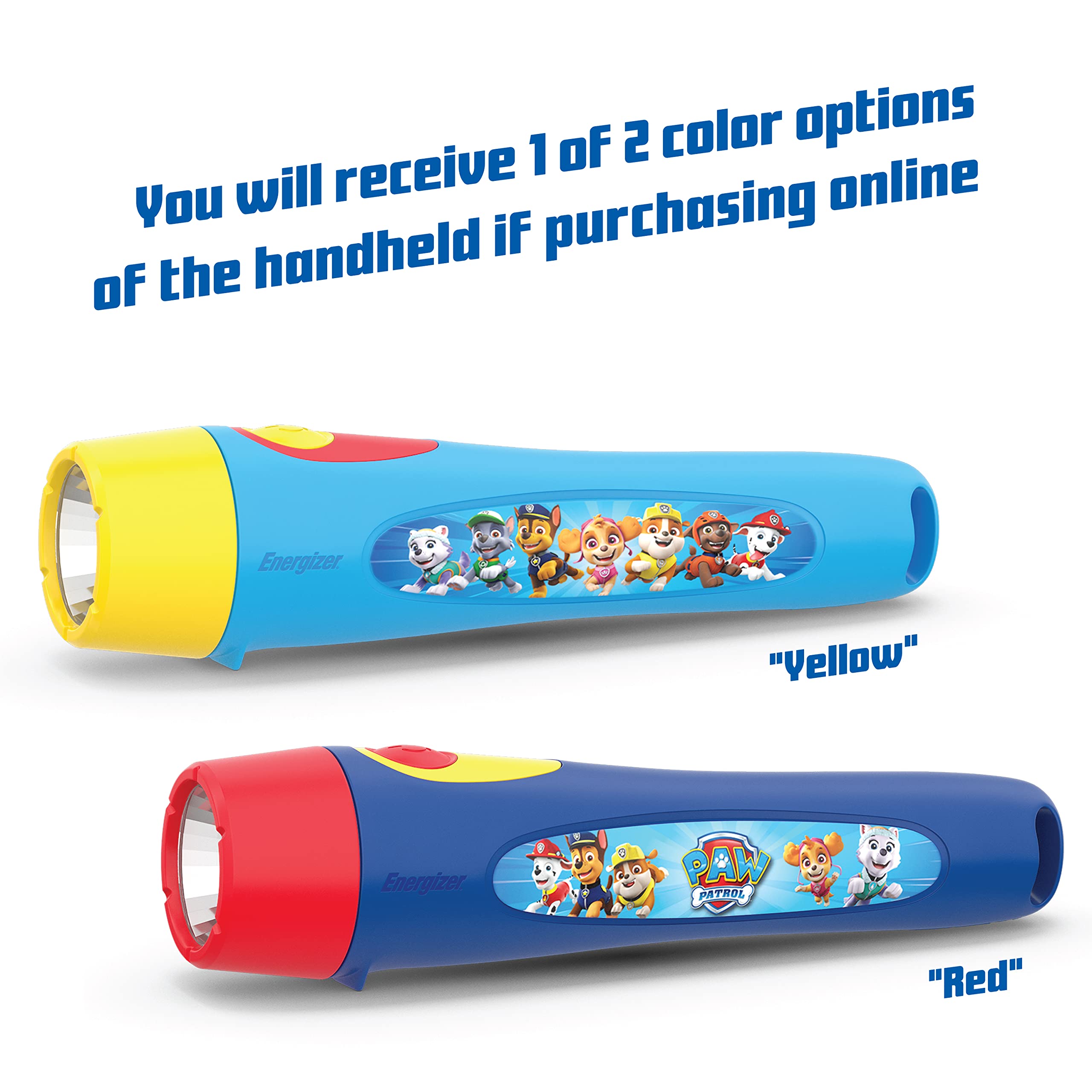 Energizer PAW Patrol Flashlight by Energizer, Paw Patrol Toy for Boys and Girls, Lightweight, Great LED Flashlight for Kids (Batteries Included)