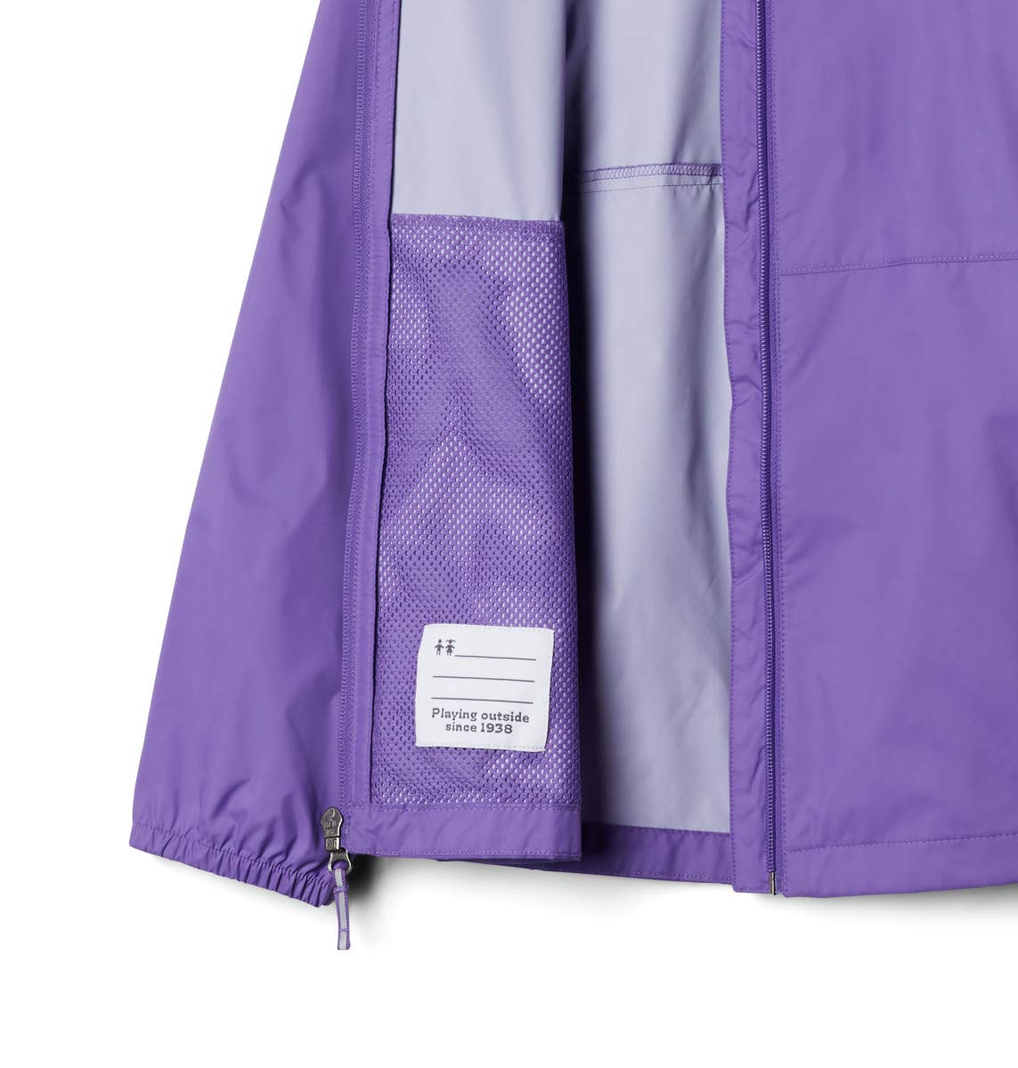 Columbia Youth Girls Switchback II Jacket, Grape Gum, Small