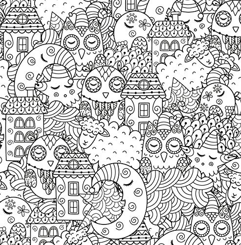 Cute and Playful Patterns Coloring Book: For Kids Ages 6-8, 9-12 (Coloring Books for Kids)