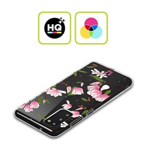 Head Case Designs Pink Magnolia Blossoms Soft Gel Case Compatible with Galaxy Note20 Ultra / 5G