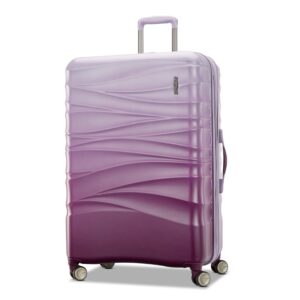 American Tourister Cascade Hardside Expandable Luggage Wheels, Purple Haze, 28-Inch Spinner