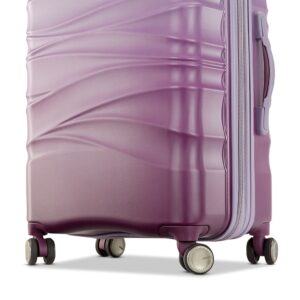 American Tourister Cascade Hardside Expandable Luggage Wheels, Purple Haze, 28-Inch Spinner