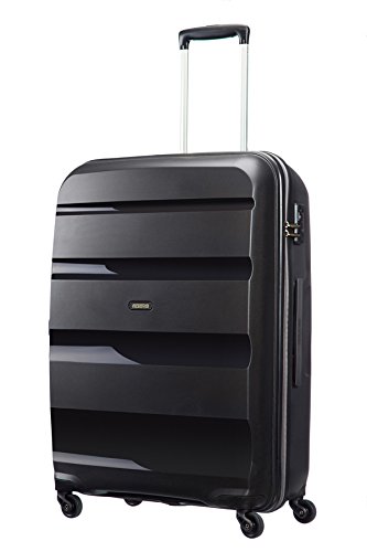 American Tourister Hand Luggage, Black (Black), L (75 cm-91 L)