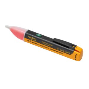 Fluke 1AC II VoltAlert Non-Contact Voltage Tester, Pocket-Sized, 90-1000V AC, Audible Beeper, 2 Year Warranty, CAT IV Rating