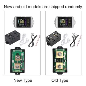 Multi-function DC Meter Wireless Voltmeter Digital Color LCD Screen DC Voltage Ammeter Power Meter Voltage Tester Watt Meter(VAT-1100)