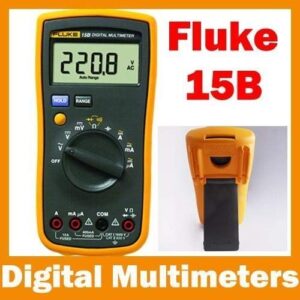 FLUKE 15B+ F15B+ Auto Range Digital Probe Multimeter Meter