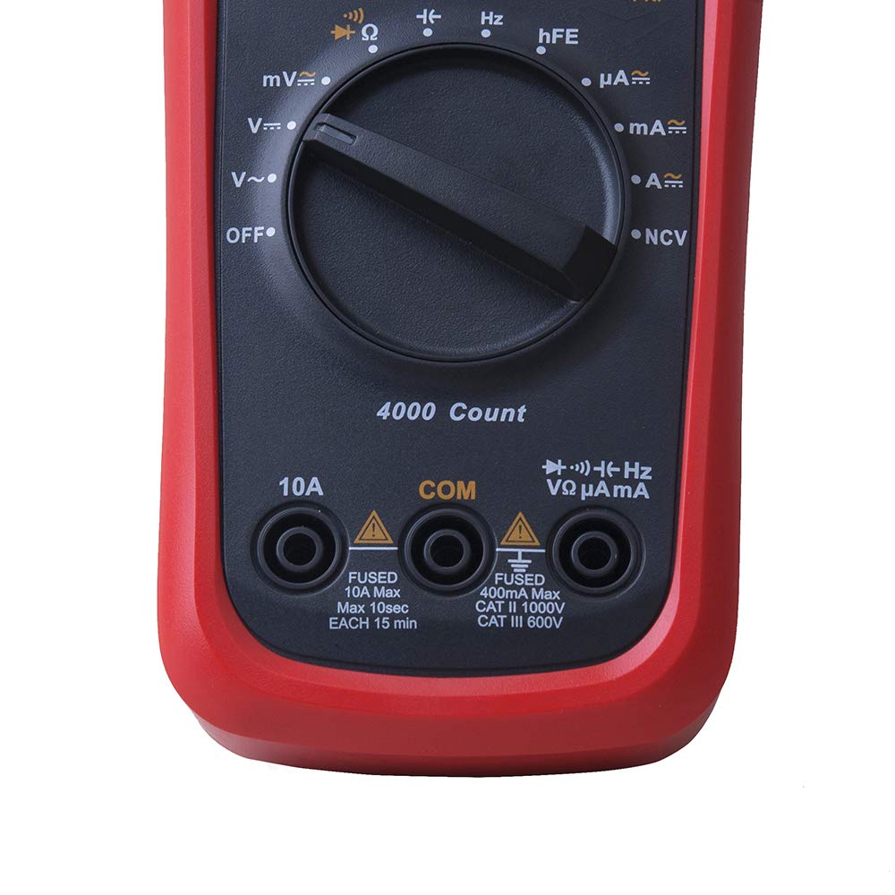 UNI-T UT136B+ Multimeter Digital multimeter tester AC DC Voltmeter Ammeter Ohm Capacitance HFE Diode/transistor tester