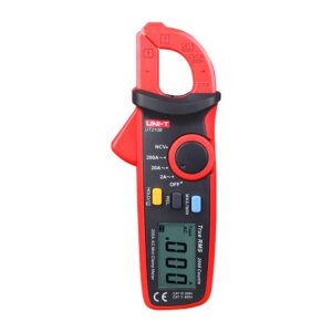 UNI-T UT210B True RMS 200A AC Mini Clamp Meters Ammeter NCV Test Professional Multimeter Digitais LCD Backlight MAX MIN