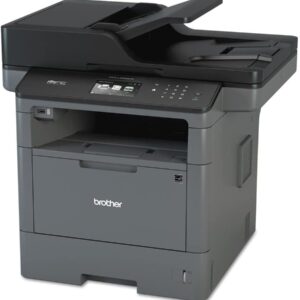 Brother MFC-L68 00DW All-in-One Wireless Monochrome Laser Printer, Print Copy Scan Fax, Multifunction, Mobile Printing & Scanning, Duplex Print, PCM