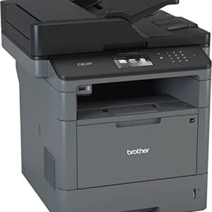 Brother Monochrome Laser Printer, Multifunction Printer and Copier, DCP-L5500DN, Flexible Network Connectivity, Duplex Printing, Mobile Printing & Scanning, Amazon Dash Replenishment Ready (Renewed)