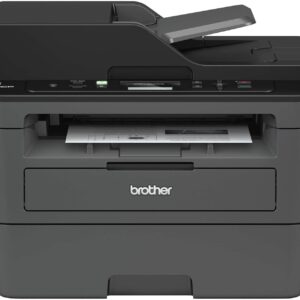 Brother DCP-L2550DW All-in-One Wireless Monochrome Laser Printer, Black - Print Scan Copy - 36 ppm, 2400 x 600 dpi, 128MB Memory, 50-Sheet ADF, Auto Duplex Printing, 250-Sheet (Renewed)