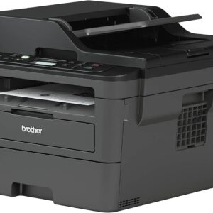 Brother DCP-L2550DW All-in-One Wireless Monochrome Laser Printer, Black - Print Scan Copy - 36 ppm, 2400 x 600 dpi, 128MB Memory, 50-Sheet ADF, Auto Duplex Printing, 250-Sheet (Renewed)