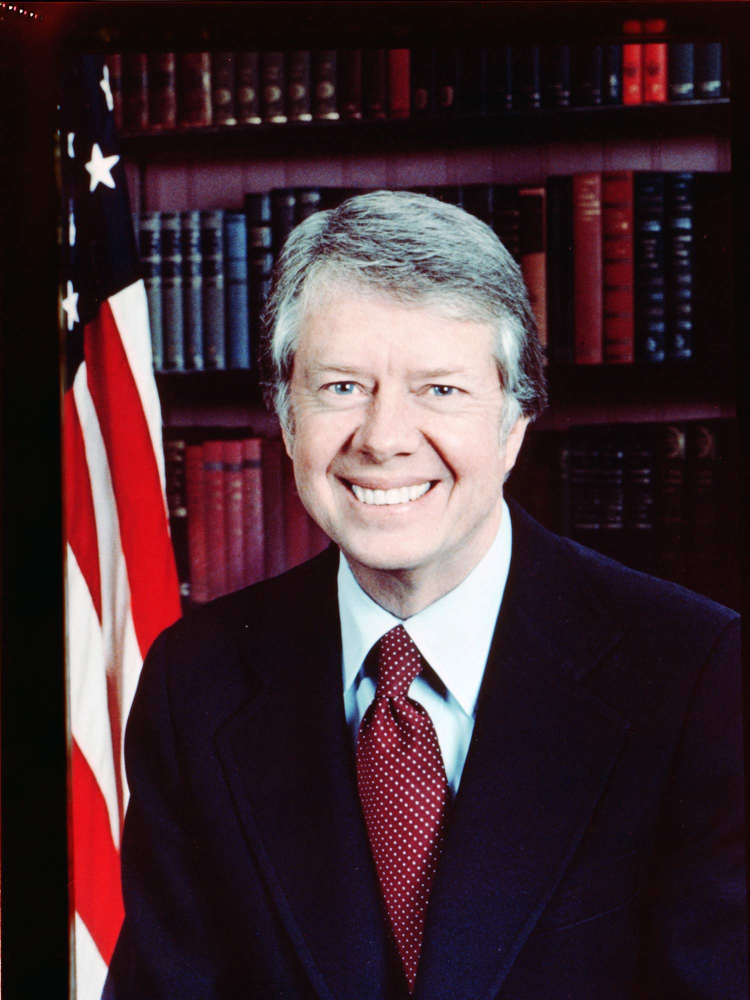 Frame a Patent Jimmy Carter Photograph - Historical Artwork from 1977 - US President Portrait - (5" x 7") - Semi-Gloss