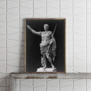 INFINITE PHOTOGRAPHS Photo: Statue,Augustus Caesar,Vatican museum,Rome,pointing,hand,Emperors,Rome,c1900