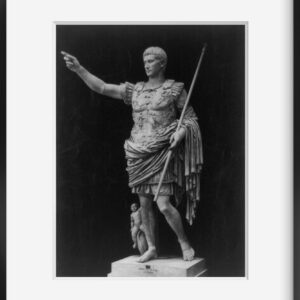 INFINITE PHOTOGRAPHS Photo: Statue,Augustus Caesar,Vatican museum,Rome,pointing,hand,Emperors,Rome,c1900