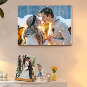 Custom Style Custom Metal Photo Prints,Customize Your own Picture Frame,Personalized Metal Picture Gift for Family and Lovers