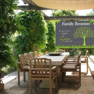 Family Reunion 6 X 4 Ft Backdrop We are Family Banner Family Tree Photo Booth Props Family Background for Housewarming Adoption Family Gathering Party Decorations