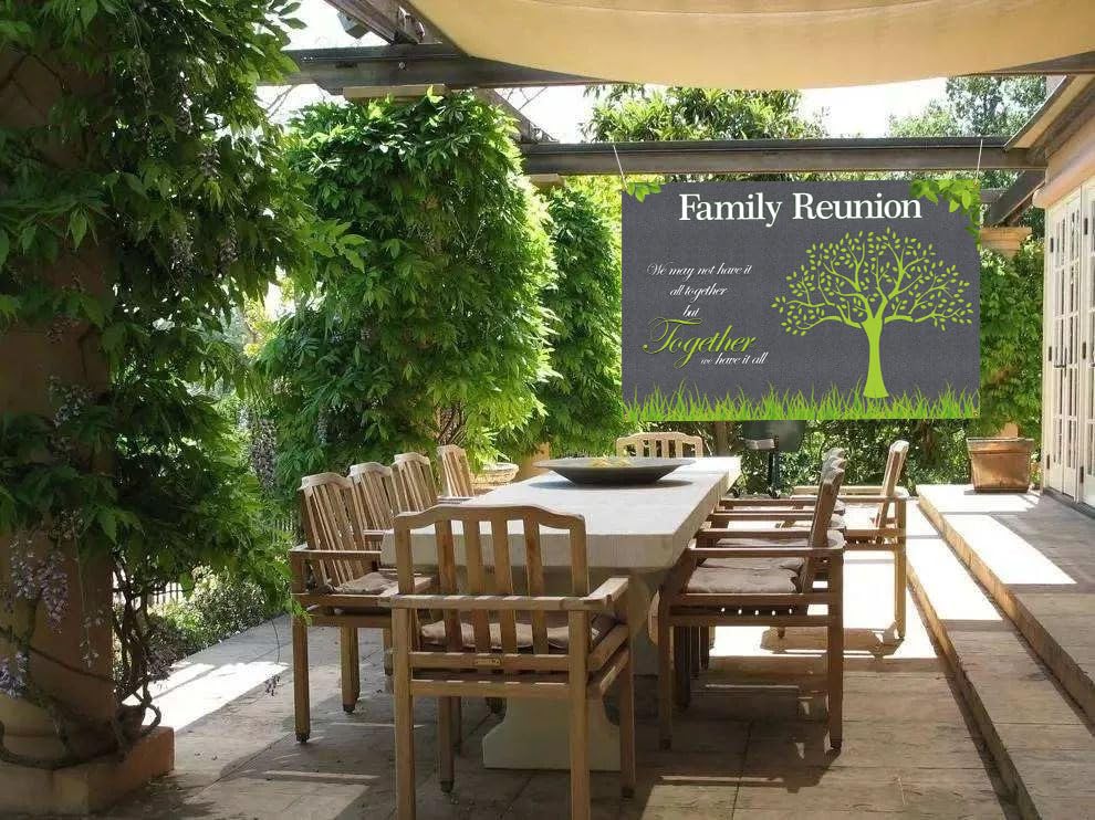 Family Reunion 6 X 4 Ft Backdrop We are Family Banner Family Tree Photo Booth Props Family Background for Housewarming Adoption Family Gathering Party Decorations