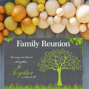 Family Reunion 6 X 4 Ft Backdrop We are Family Banner Family Tree Photo Booth Props Family Background for Housewarming Adoption Family Gathering Party Decorations