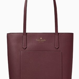 Kate Spade New York Daily Leather Tote (Deep Berry)